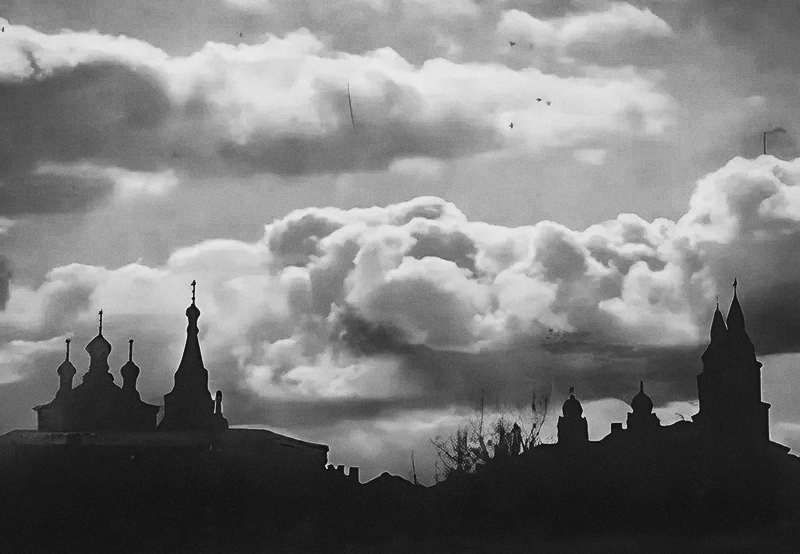 Минск. Вид на Верхний город. 1920—1930-е гады. Лев Дашкевич